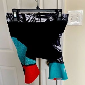 Tri Sirena Padded Cycle Shorts: Medium